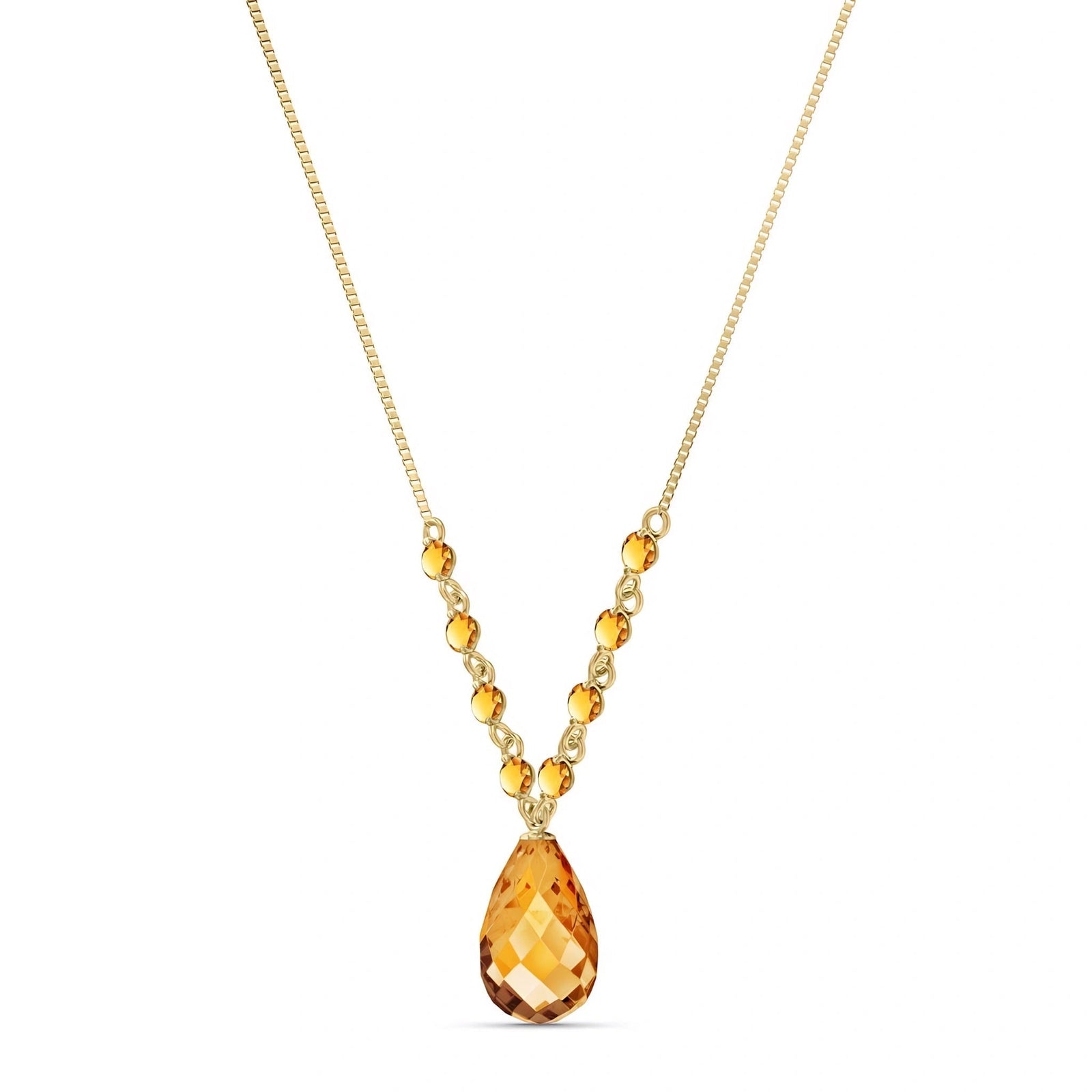 Yellow Gold Citrine — Geraldina
