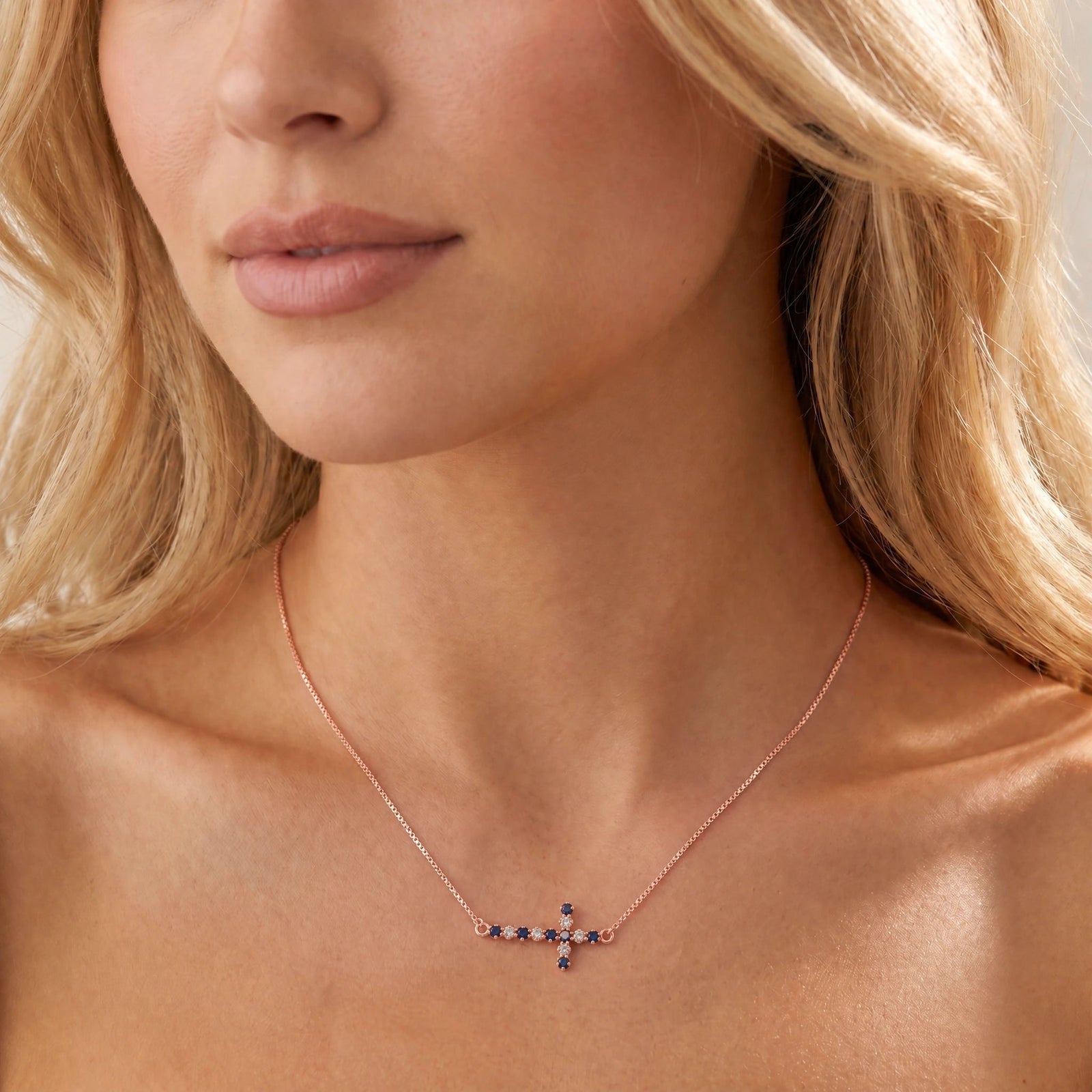 Rose Gold Sapphire & Diamond — Gigliola