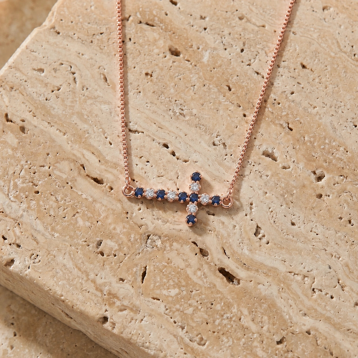 Rose Gold Sapphire & Diamond — Gigliola