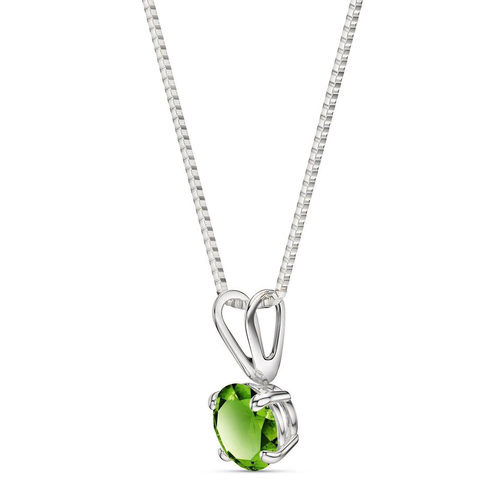 White Gold Necklace Diamond 10K — Lia