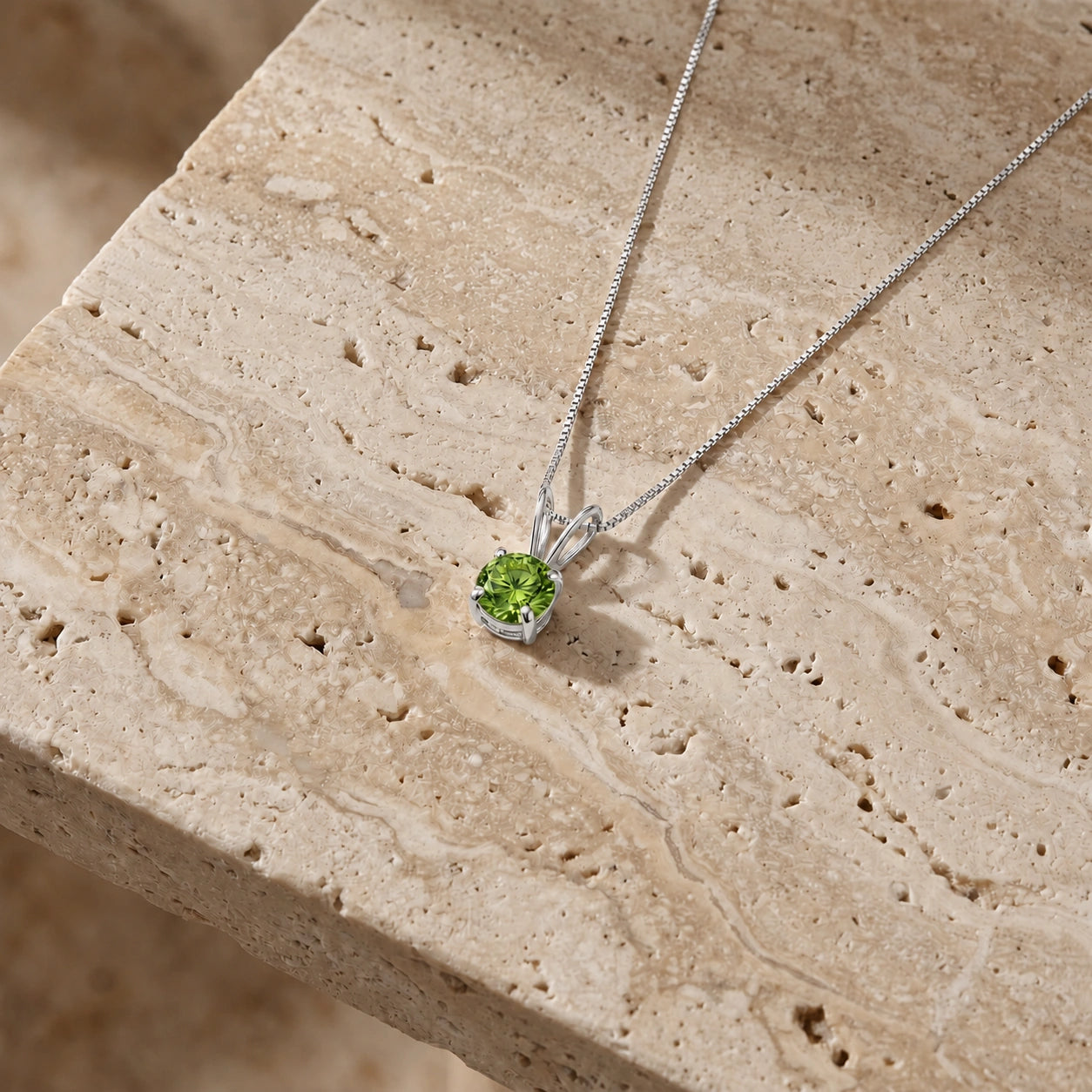 White Gold Necklace Diamond 10K — Lia