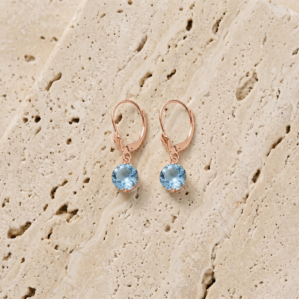 Rose Gold Aquamarine — Mariabrunella