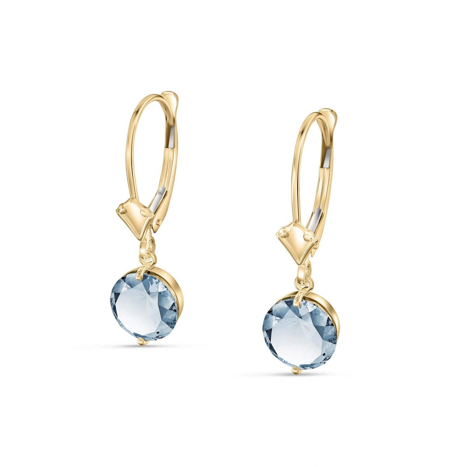 Yellow Gold Aquamarine — Mariabrunella