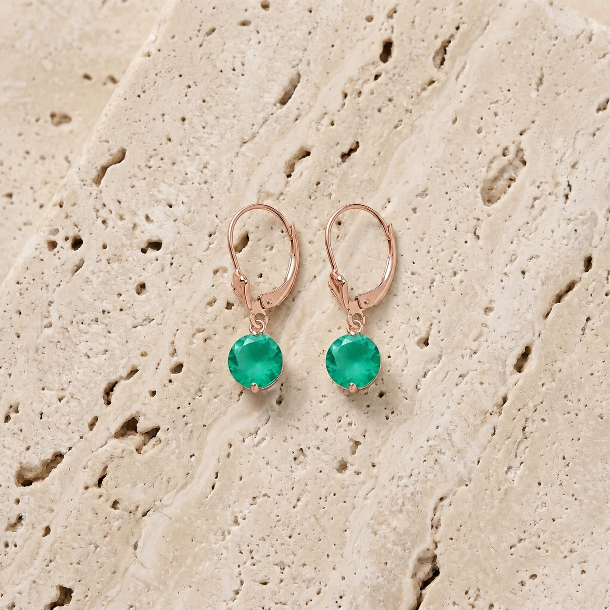 Rose Gold Emerald — Mariabrunella