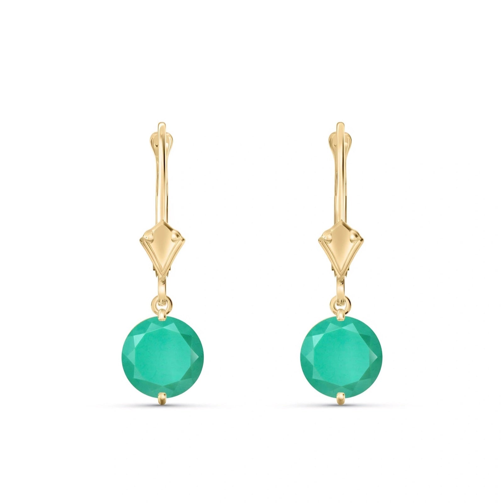 Yellow Gold Emerald — Mariabrunella
