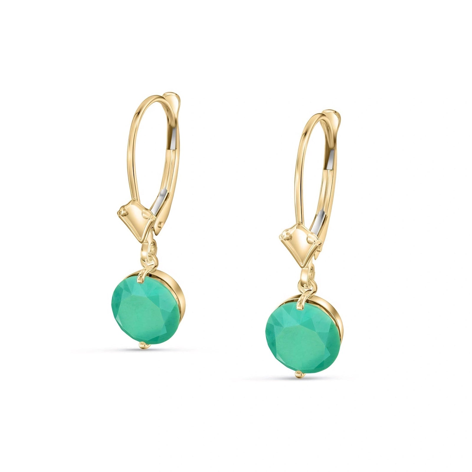 Yellow Gold Emerald — Mariabrunella