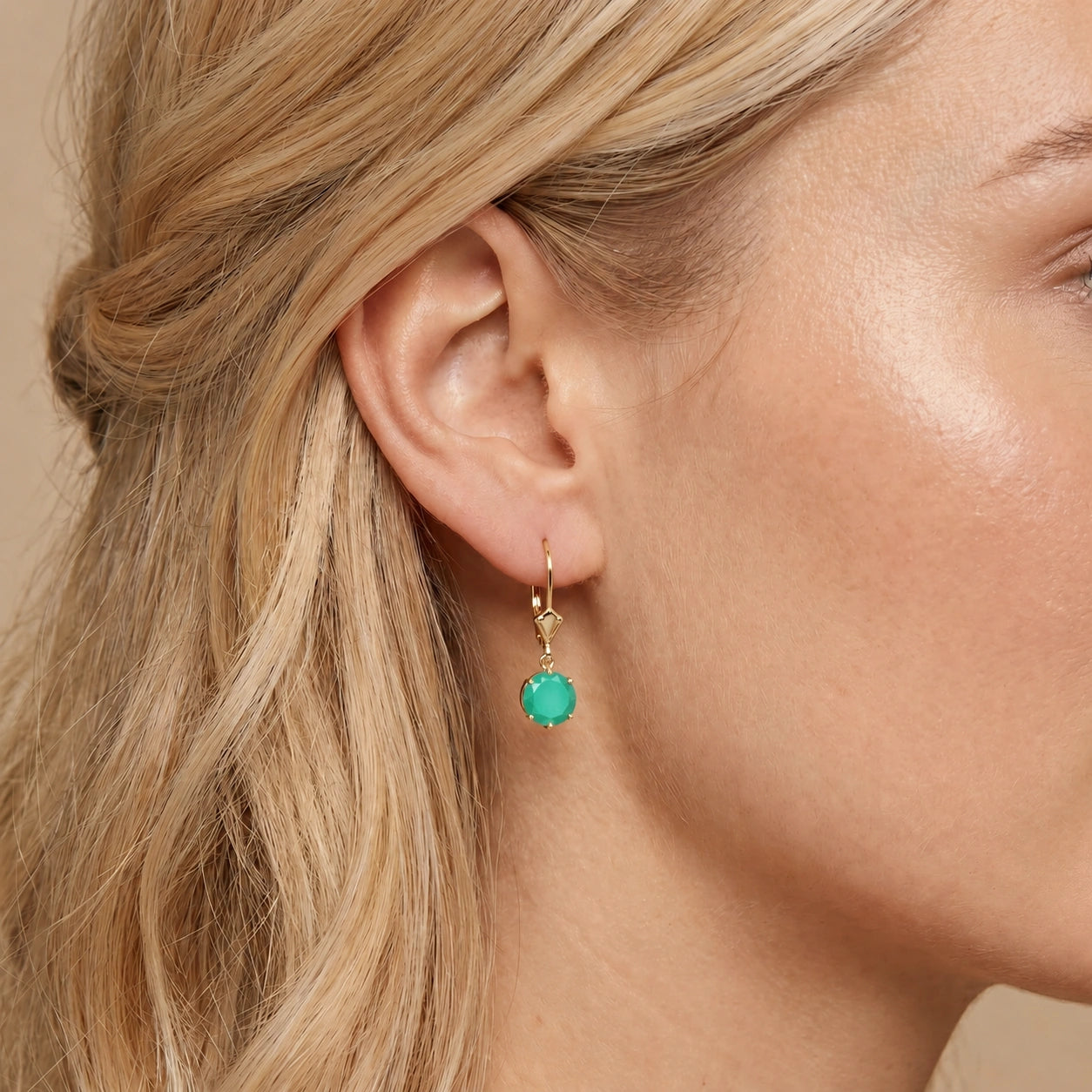 Yellow Gold Emerald — Mariabrunella