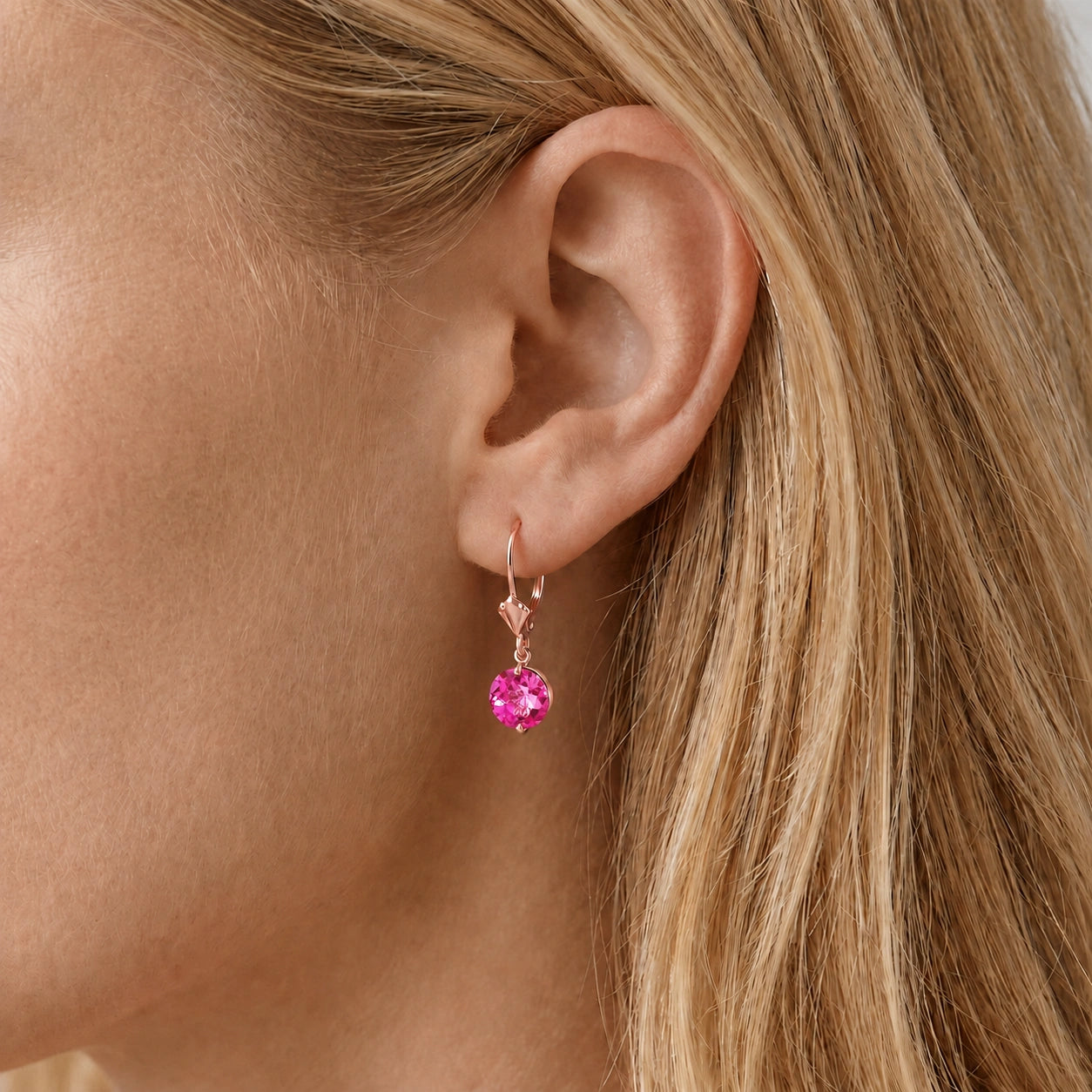 Rose Gold Pink Topaz — Mariabrunella