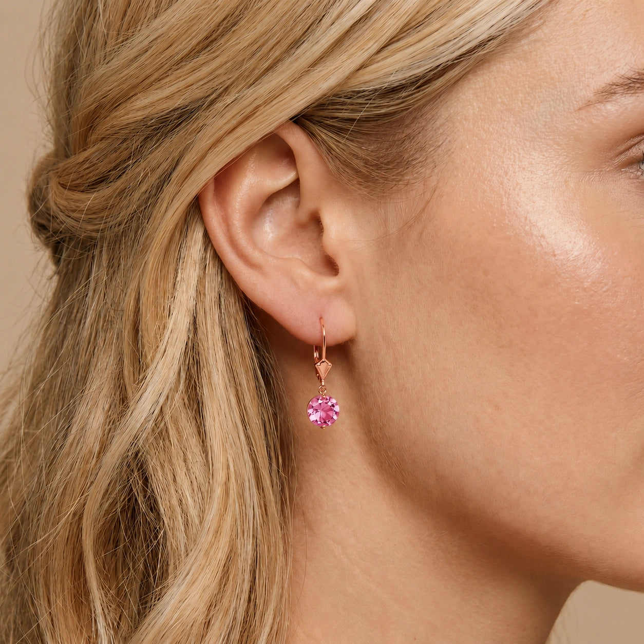 Rose Gold Pink Topaz — Mariabrunella