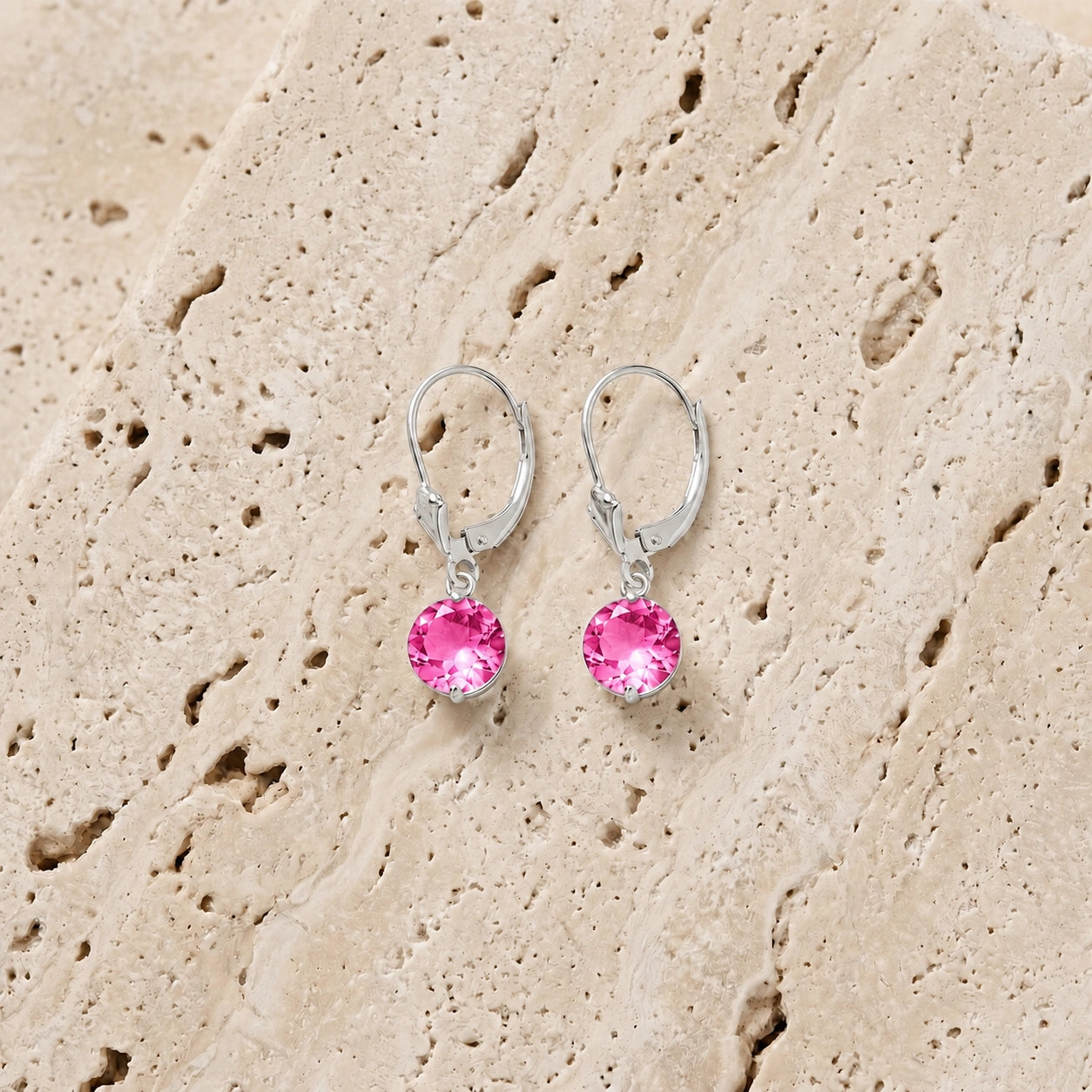 White Gold Pink Topaz — Mariabrunella