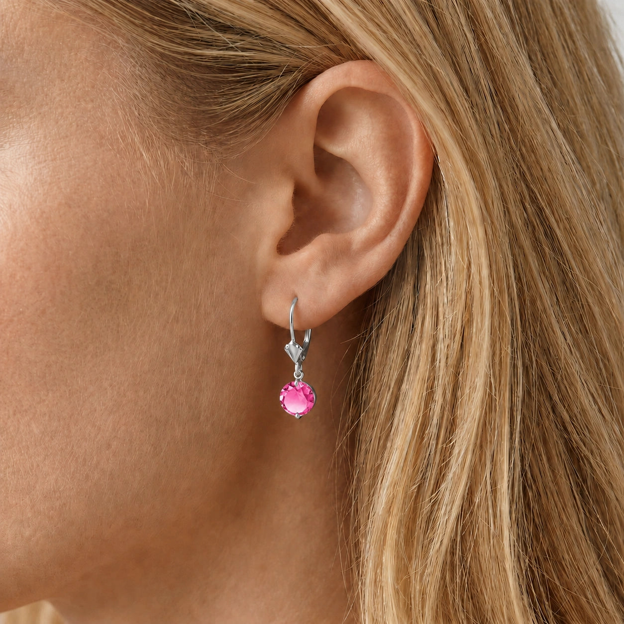 White Gold Pink Topaz — Mariabrunella