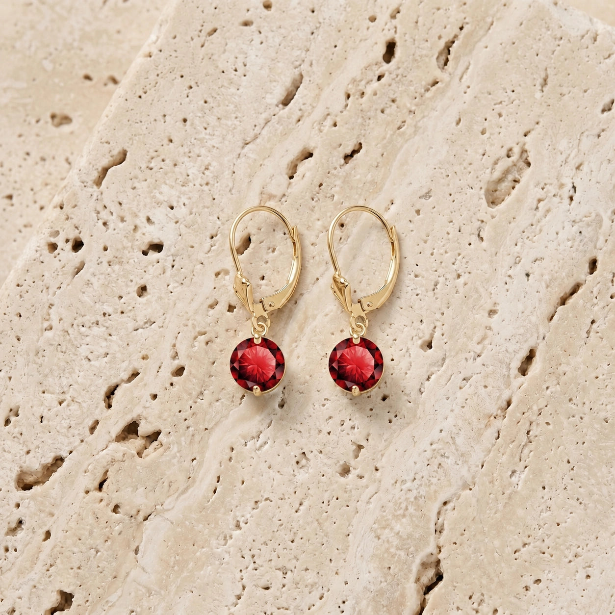 Yellow Gold Ruby — Mariabrunella