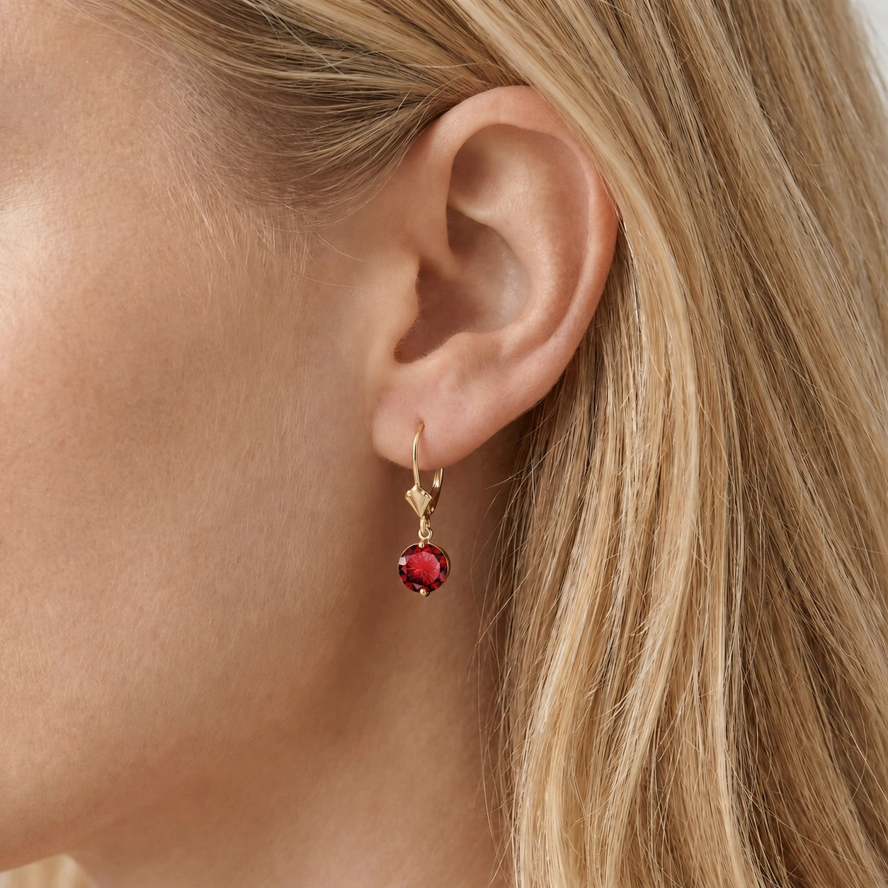 Yellow Gold Ruby — Mariabrunella