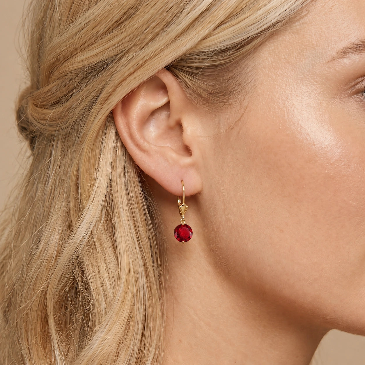 Yellow Gold Ruby — Mariabrunella