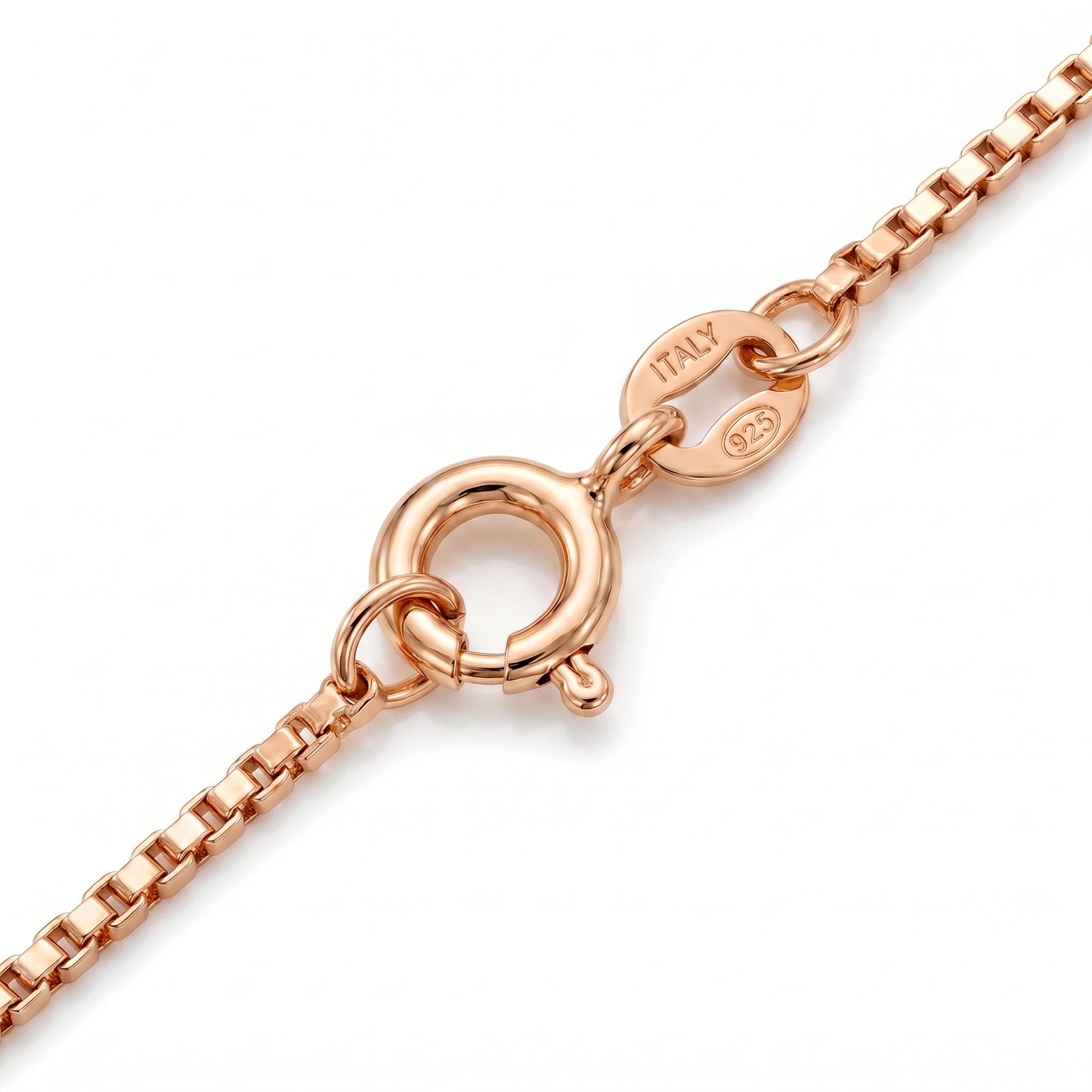 Rose Gold Rose Necklace Amethyst 10K — Nina