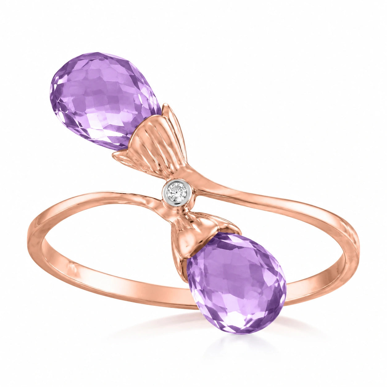 Rose Gold Amethyst & Diamond — Ippolita