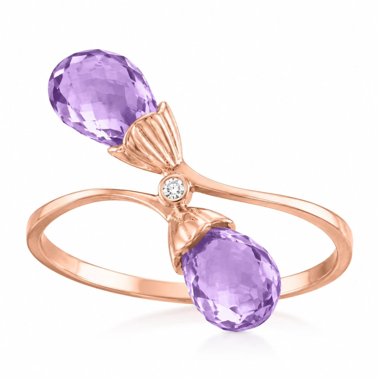 Rose Gold Amethyst & Diamond — Ippolita
