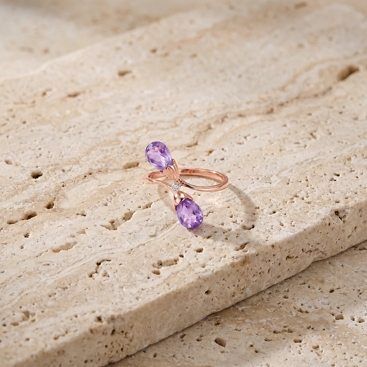 Rose Gold Amethyst & Diamond — Ippolita