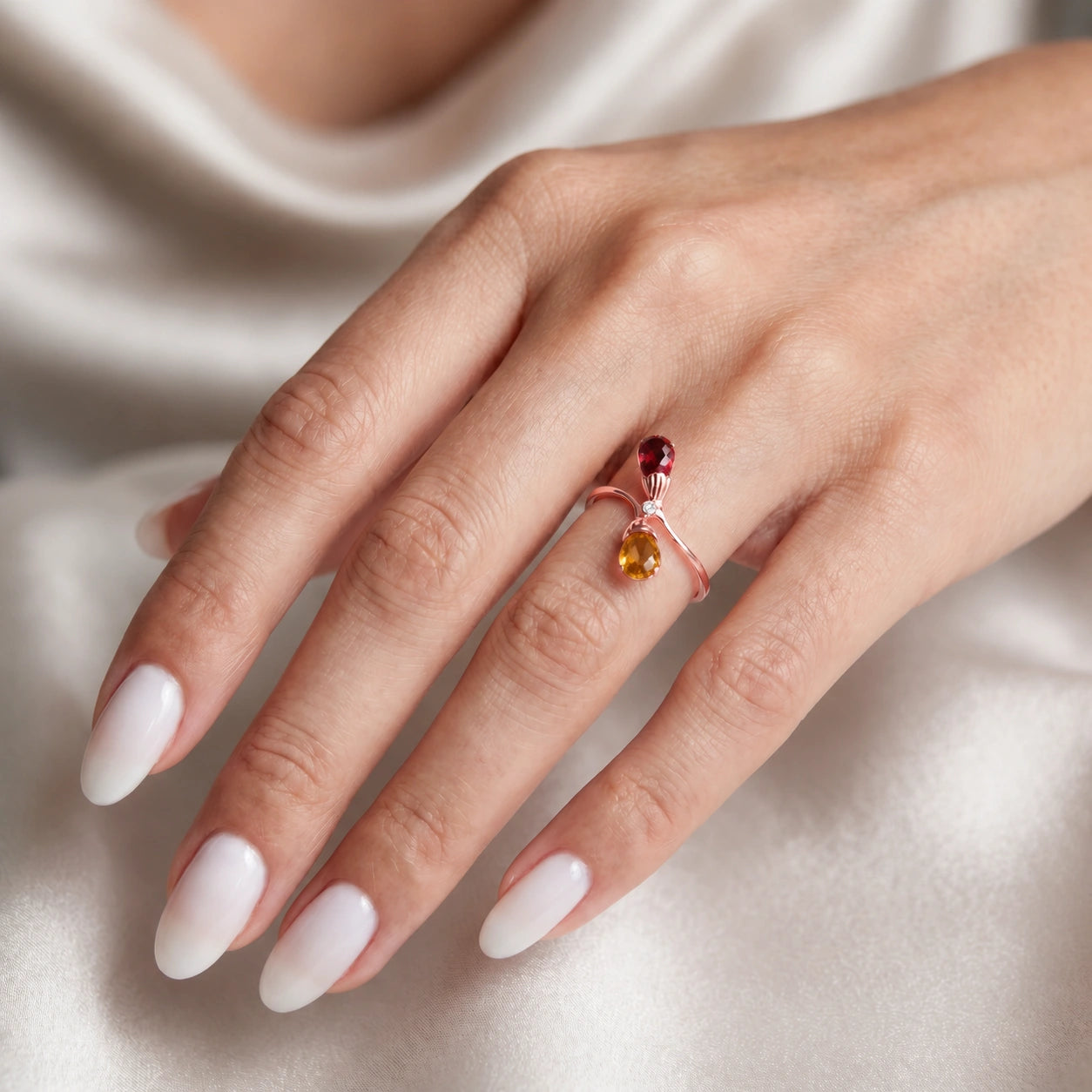 Rose Gold Citrine & Diamond & Garnet — Ippolita
