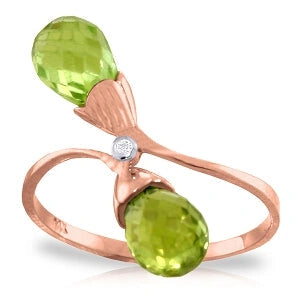 Rose Gold Peridot & Diamond — Ippolita