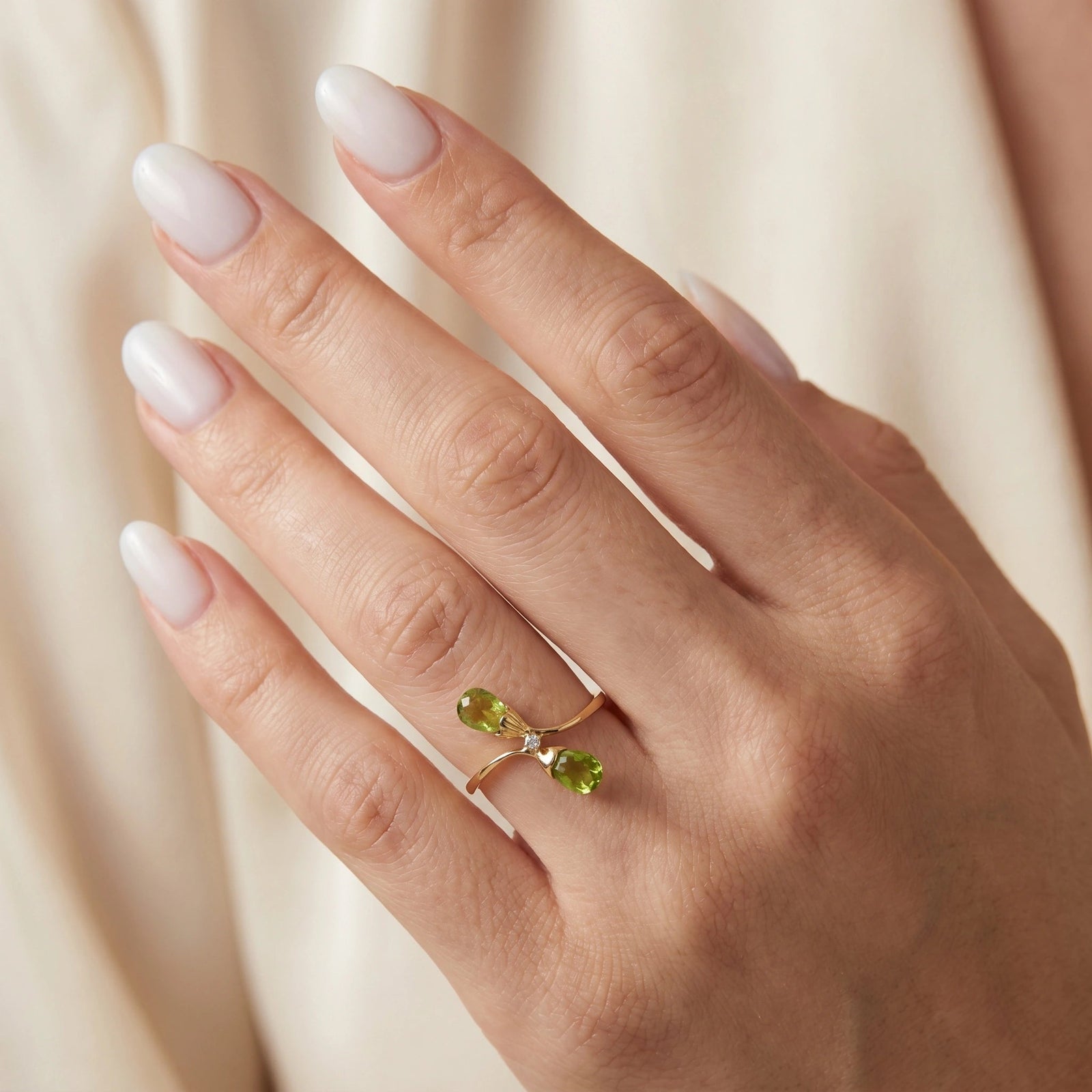 Yellow Gold Peridot & Diamond — Ippolita
