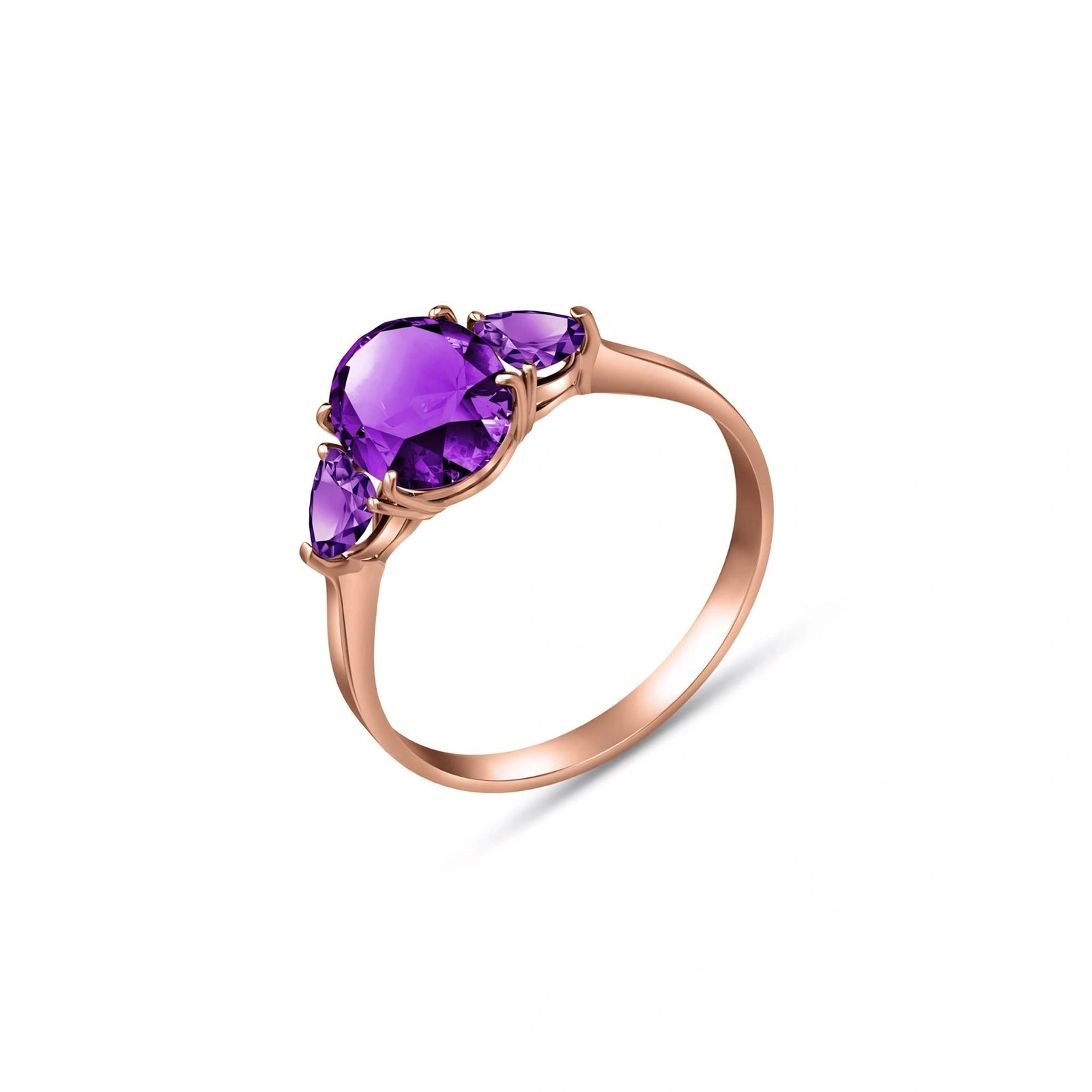 Rose Gold Amethyst — Cecilia