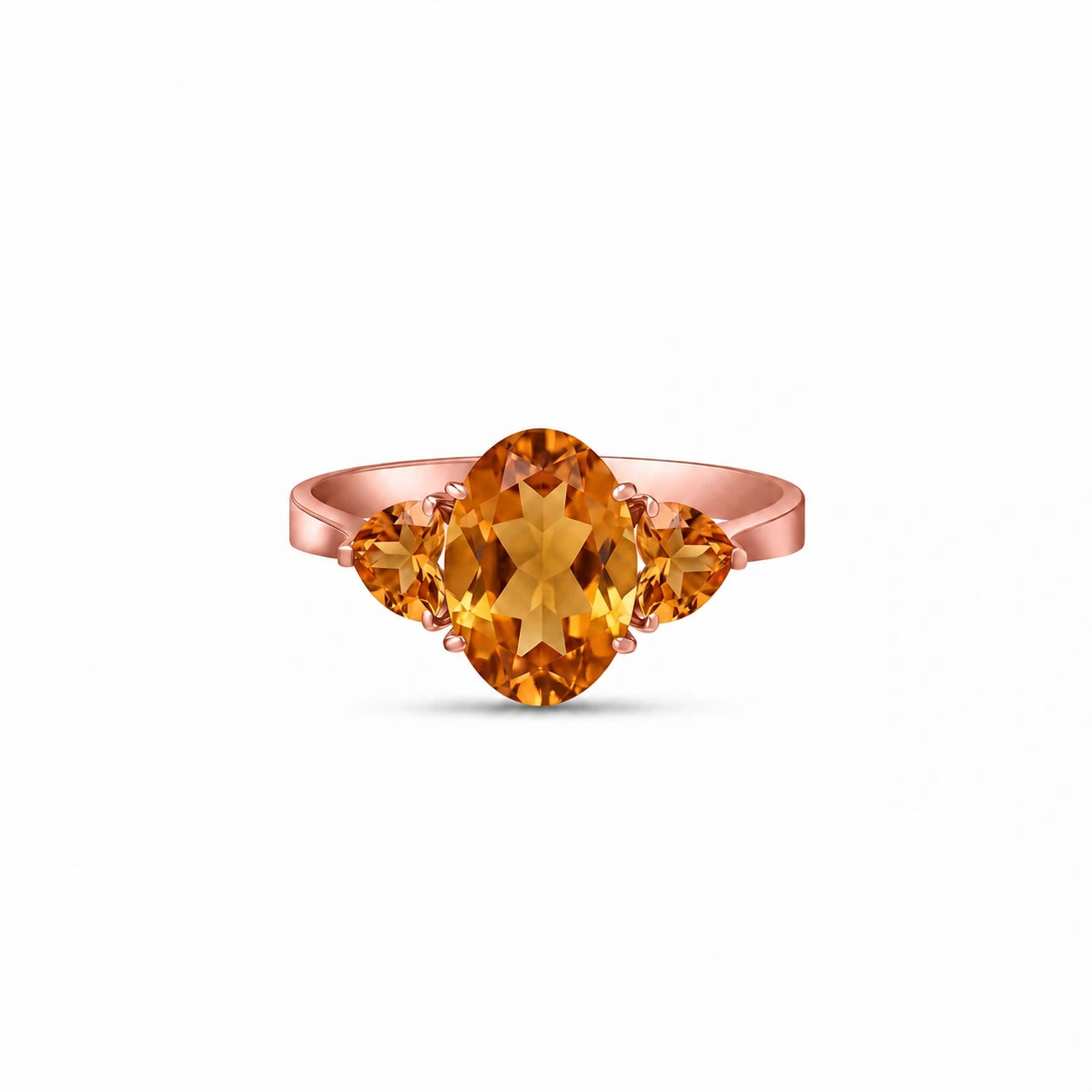 Rose Gold Citrine — Cecilia