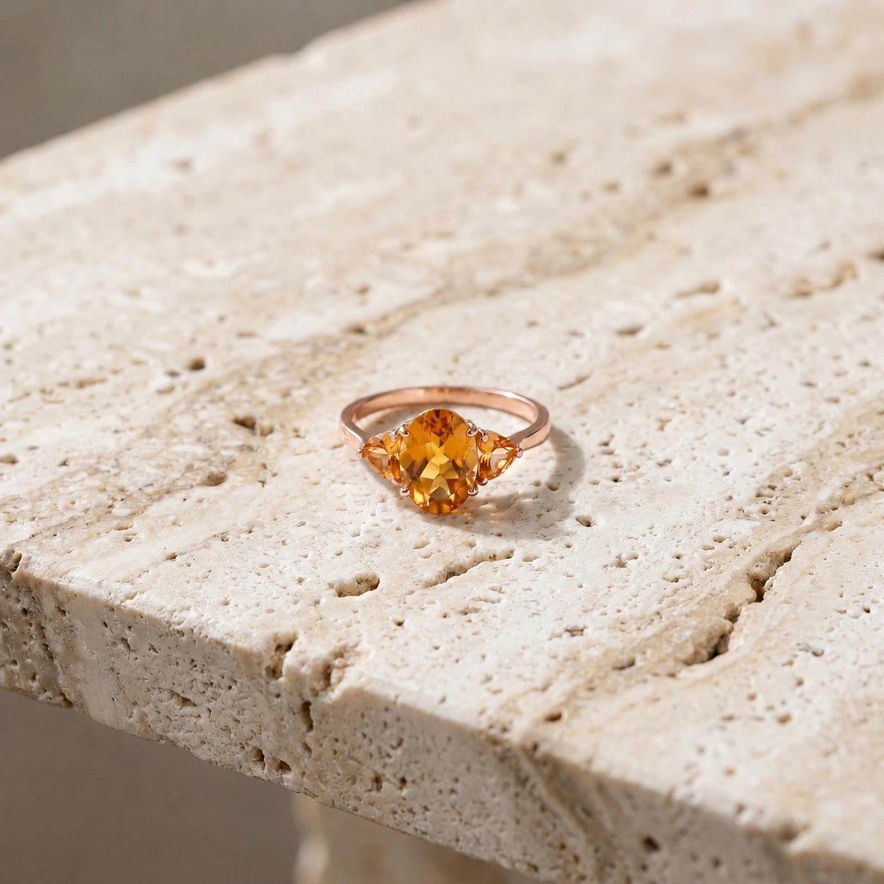 Rose Gold Citrine — Cecilia