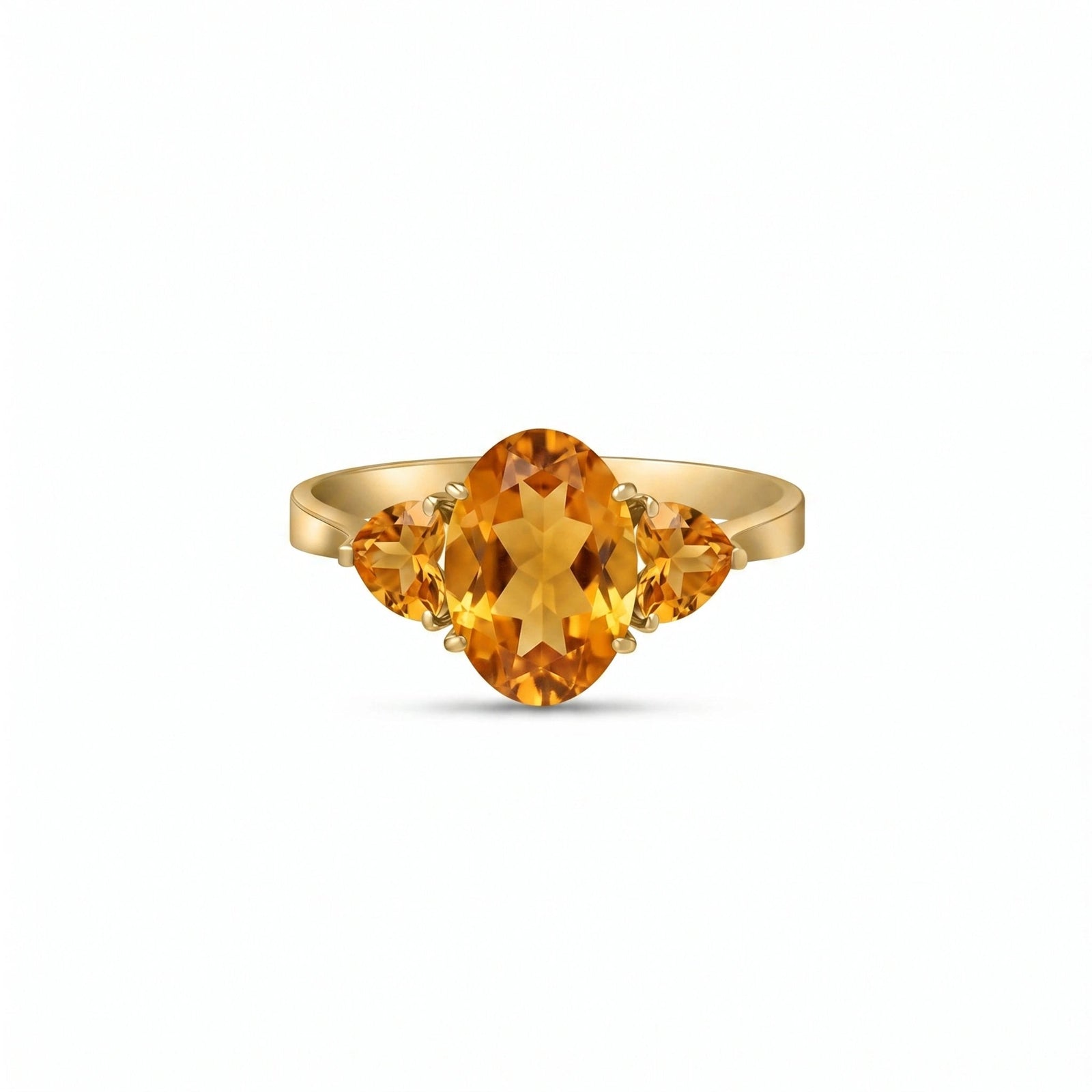 Yellow Gold Citrine — Cecilia