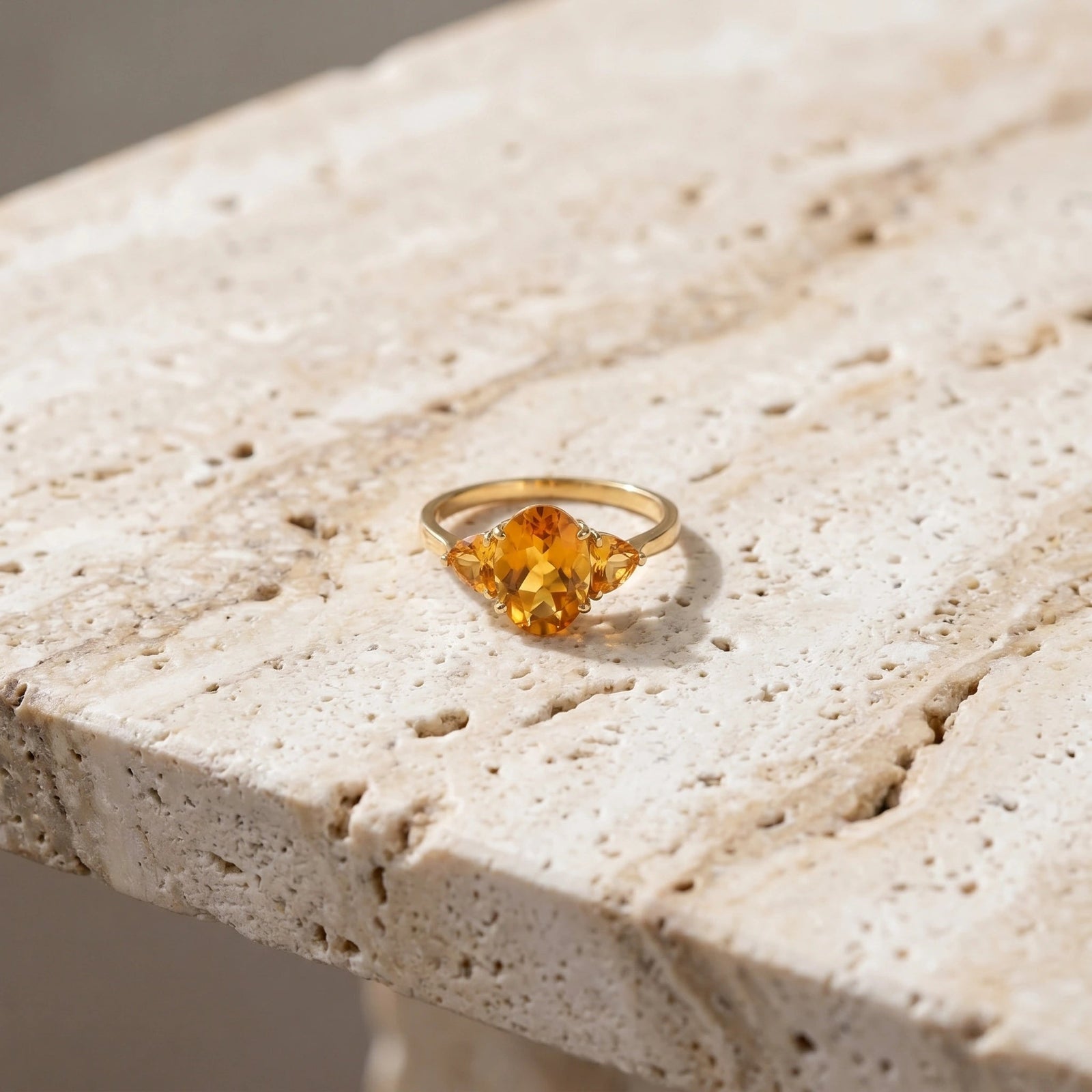 Yellow Gold Citrine — Cecilia