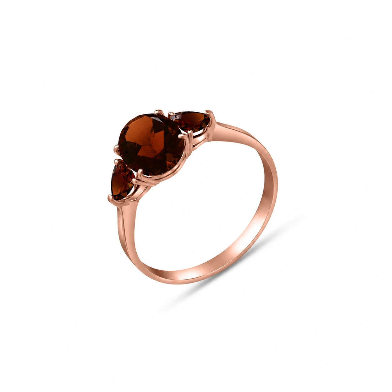 Rose Gold Garnet — Cecilia