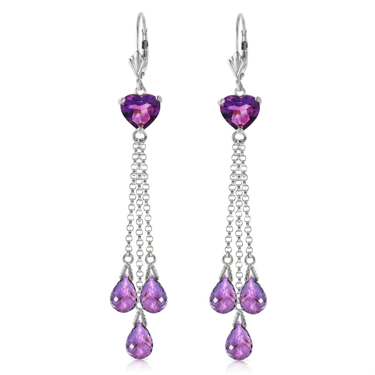 White Gold Amethyst — Mariadolores