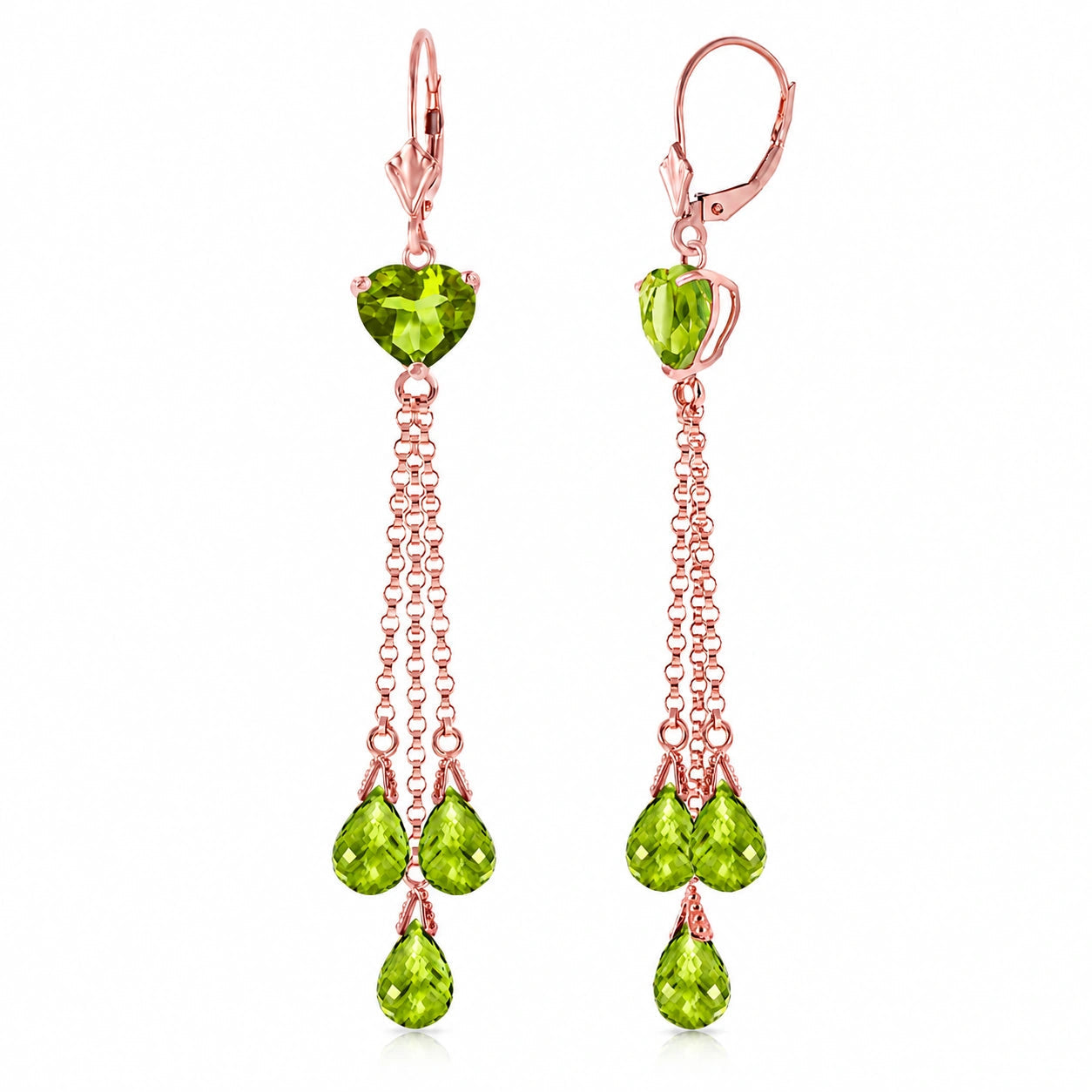 Rose Gold Peridot — Mariadolores