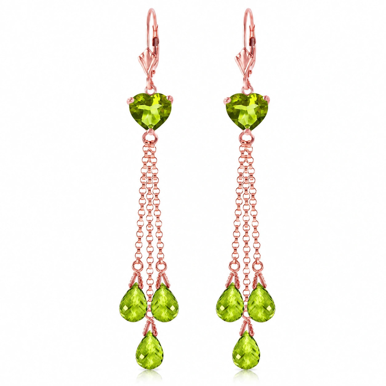 Rose Gold Peridot — Mariadolores
