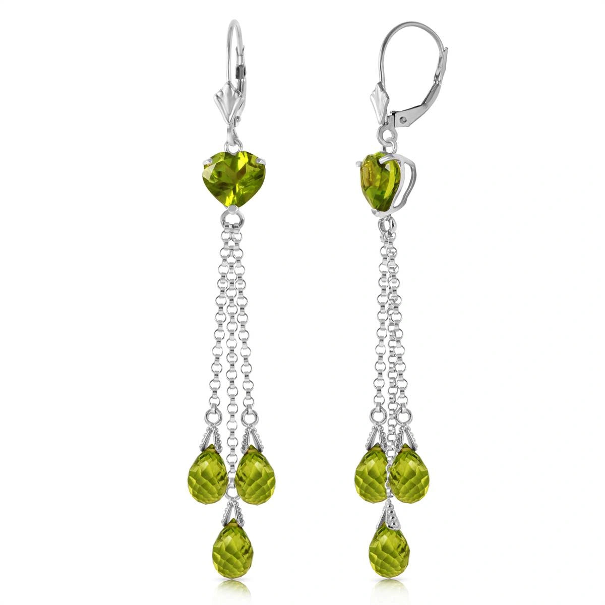 White Gold Peridot — Mariadolores