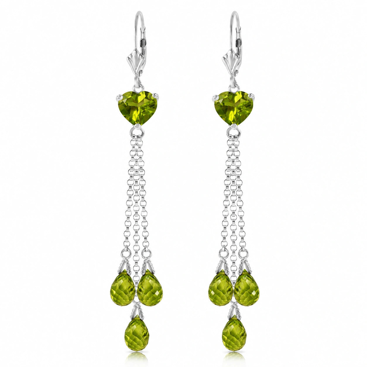 White Gold Peridot — Mariadolores