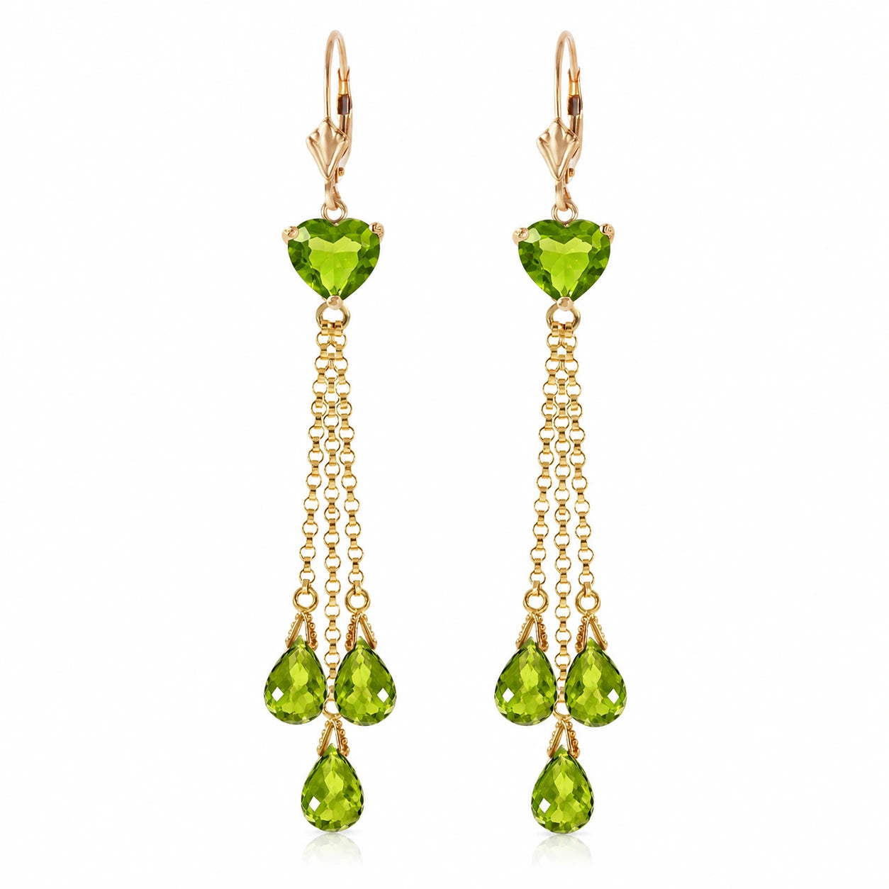 Yellow Gold Peridot — Mariadolores