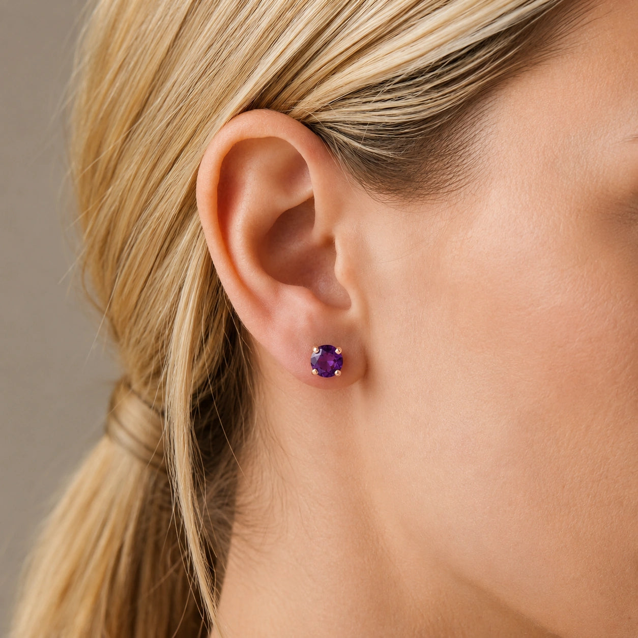 Rose Gold Amethyst — Isadora