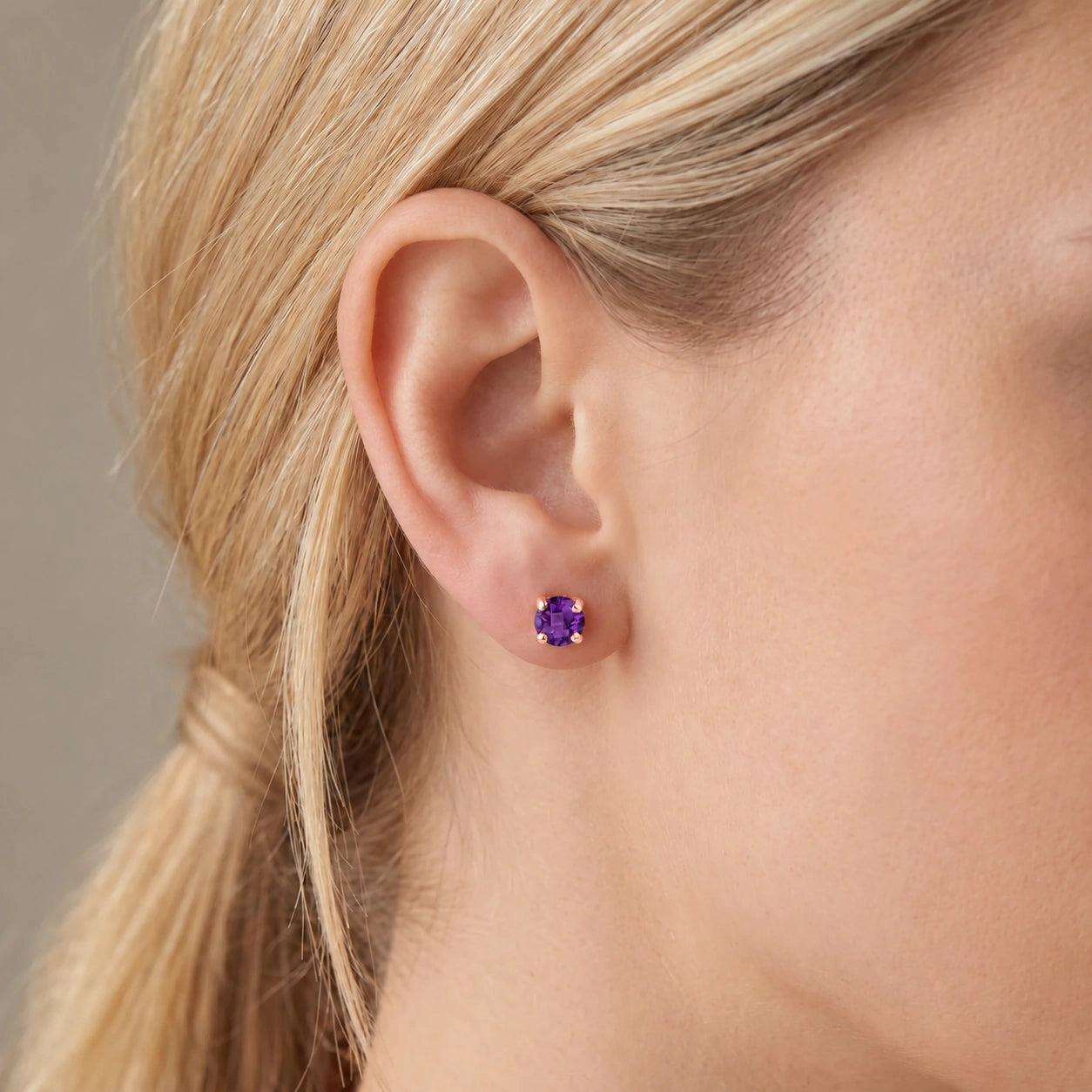 Rose Gold Amethyst — Isadora