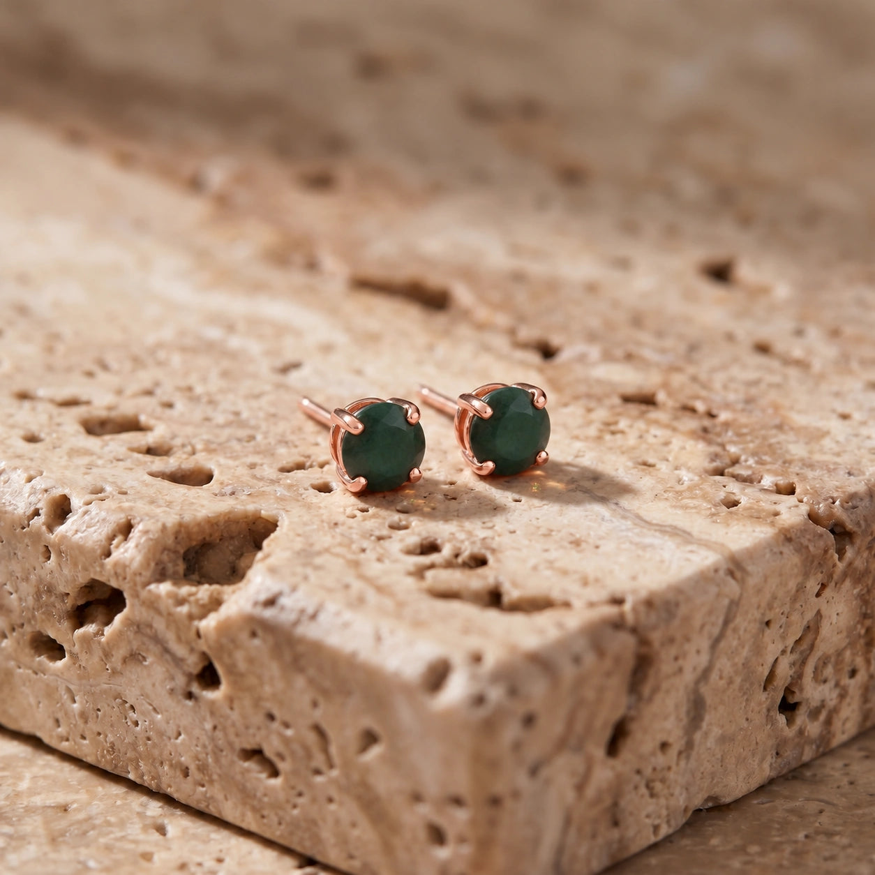 Rose Gold Emerald — Isadora