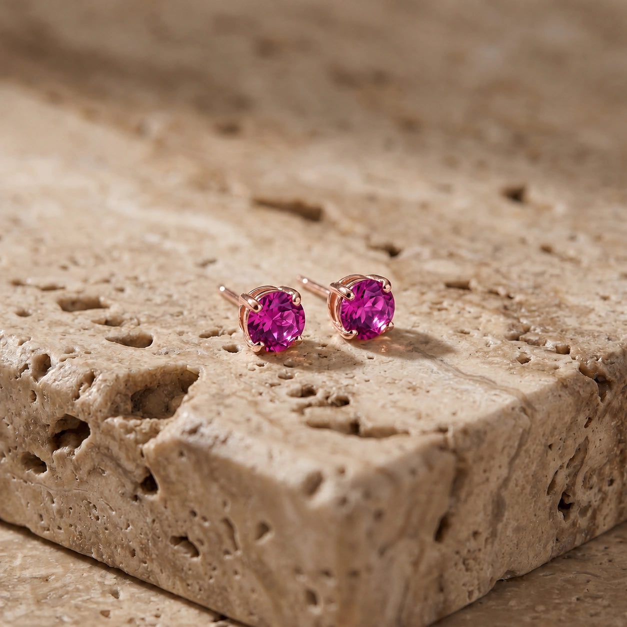 Rose Gold Pink Topaz — Isadora
