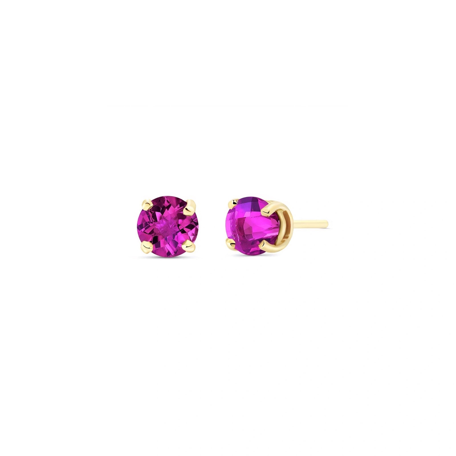 Yellow Gold Pink Topaz — Isadora