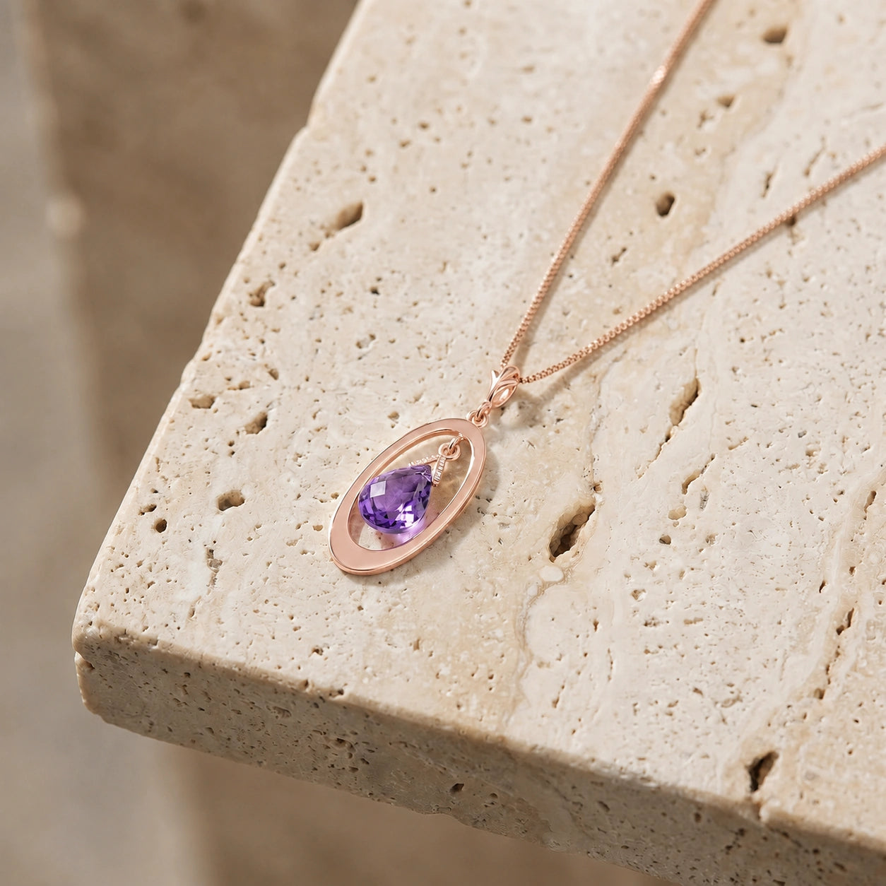Rose Gold Amethyst — Isotta