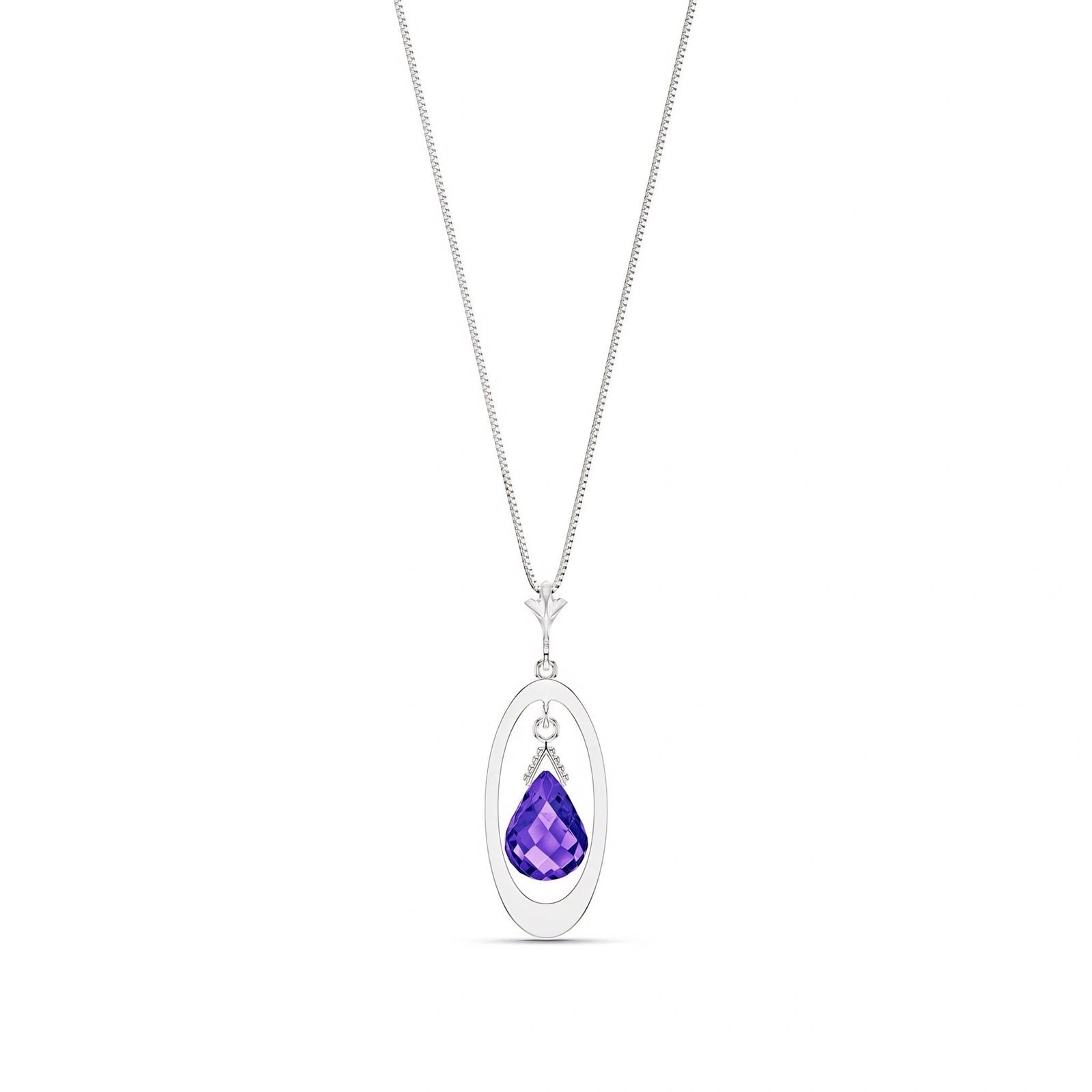White Gold Amethyst — Isotta