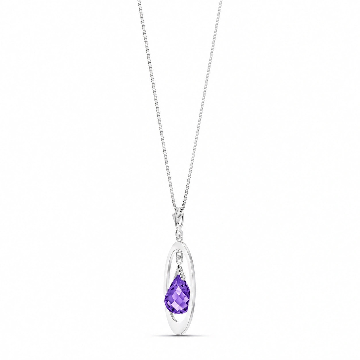 White Gold Amethyst — Isotta