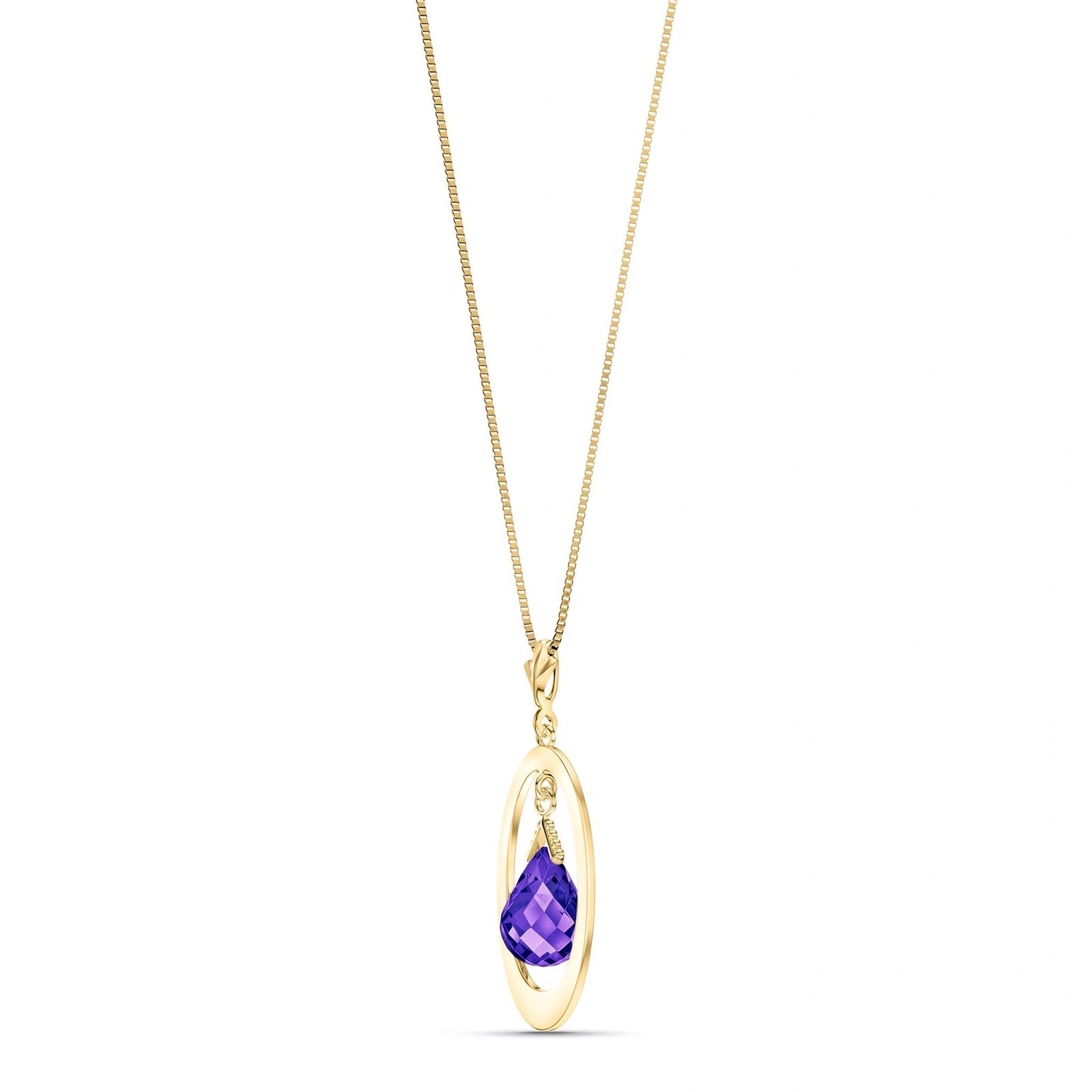 Yellow Gold Amethyst — Isotta