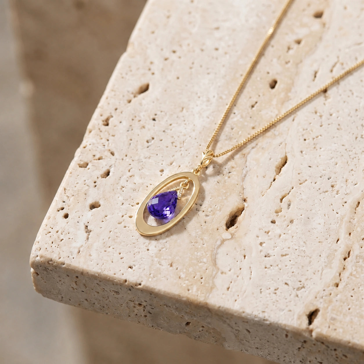 Yellow Gold Amethyst — Isotta