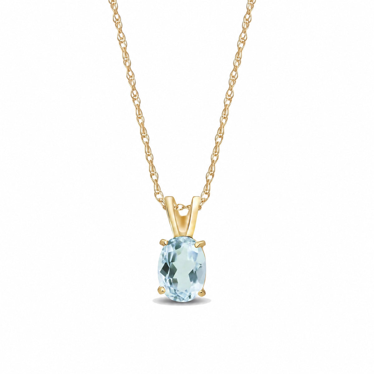 Yellow Gold Belle Necklace Peridot 10K — Mimosa