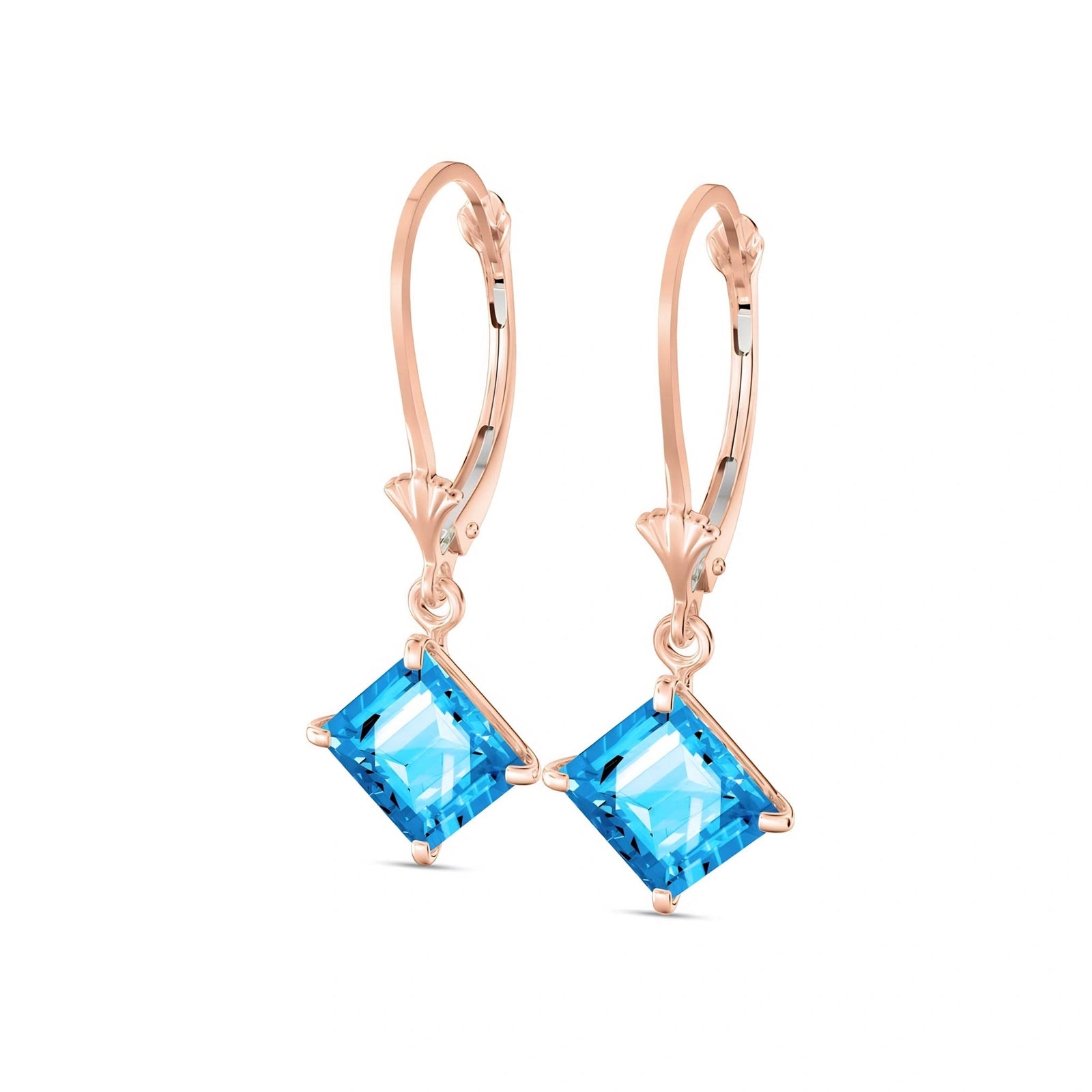 Rose Gold Blue Topaz — Lauriana