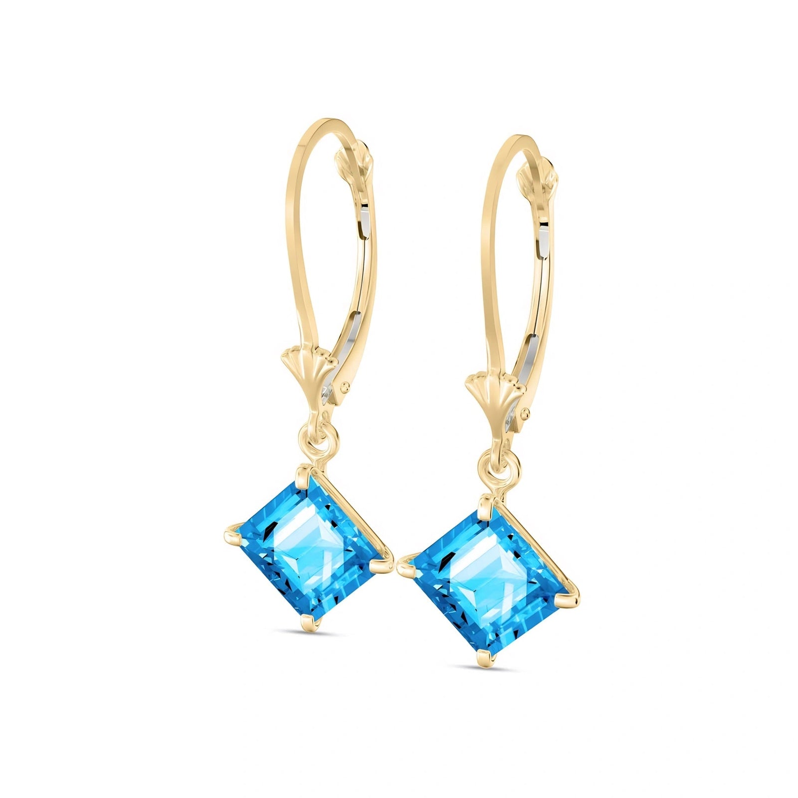 Yellow Gold Blue Topaz — Lauriana